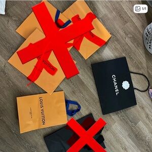 Designer shopping bags
